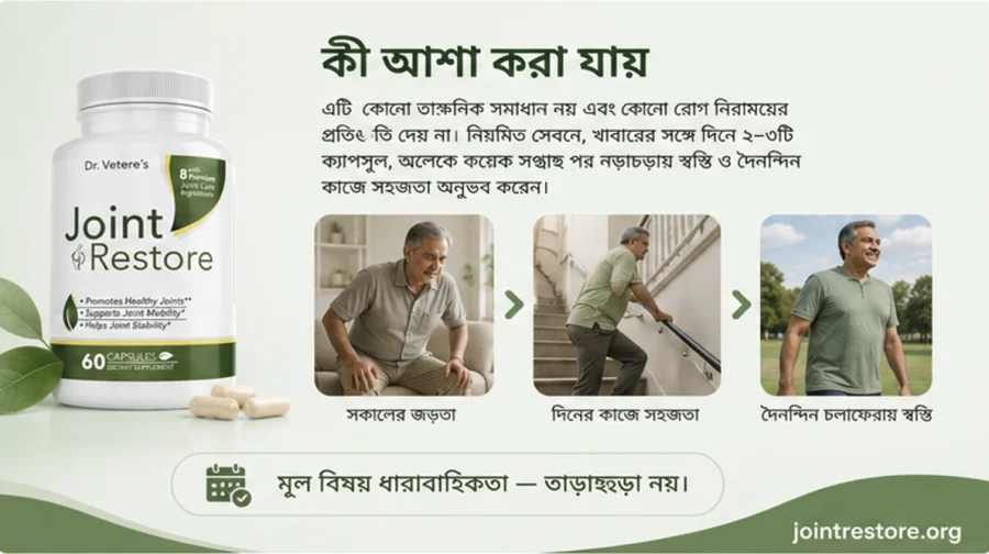 Joint Restore — কী আশা করা যায়