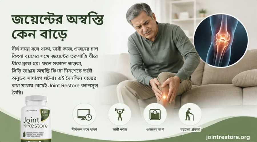 Joint Restore — জয়েন্টের অস্বস্তি কেন বাড়ে